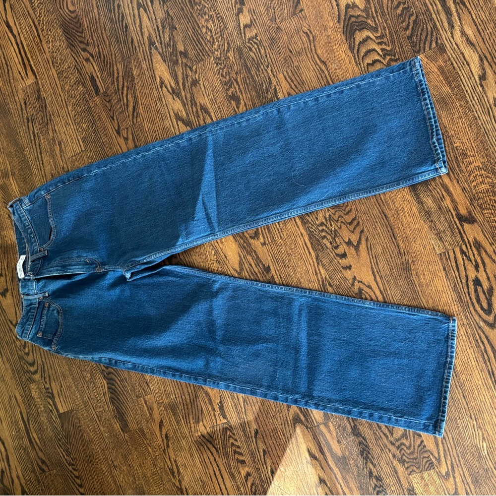 Abercrombie & Fitch High Rise Blue Jeans